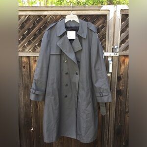 London Fog Maincoats Trench Coat, sz 46 reg